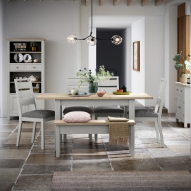 Modern Country Dining - Stone Grey