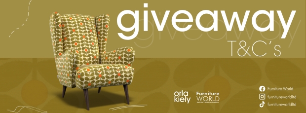 Orla Kiely Alma Accent Chair Giveaway T&C's