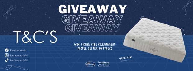 Silentnight Pastel Geltex King Size Mattress Giveaway T&C's