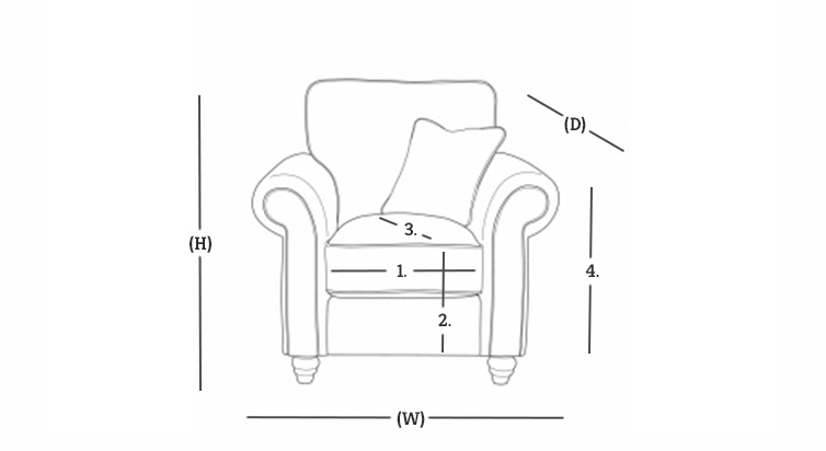 Finn Arm Chair Furniture World   7620 