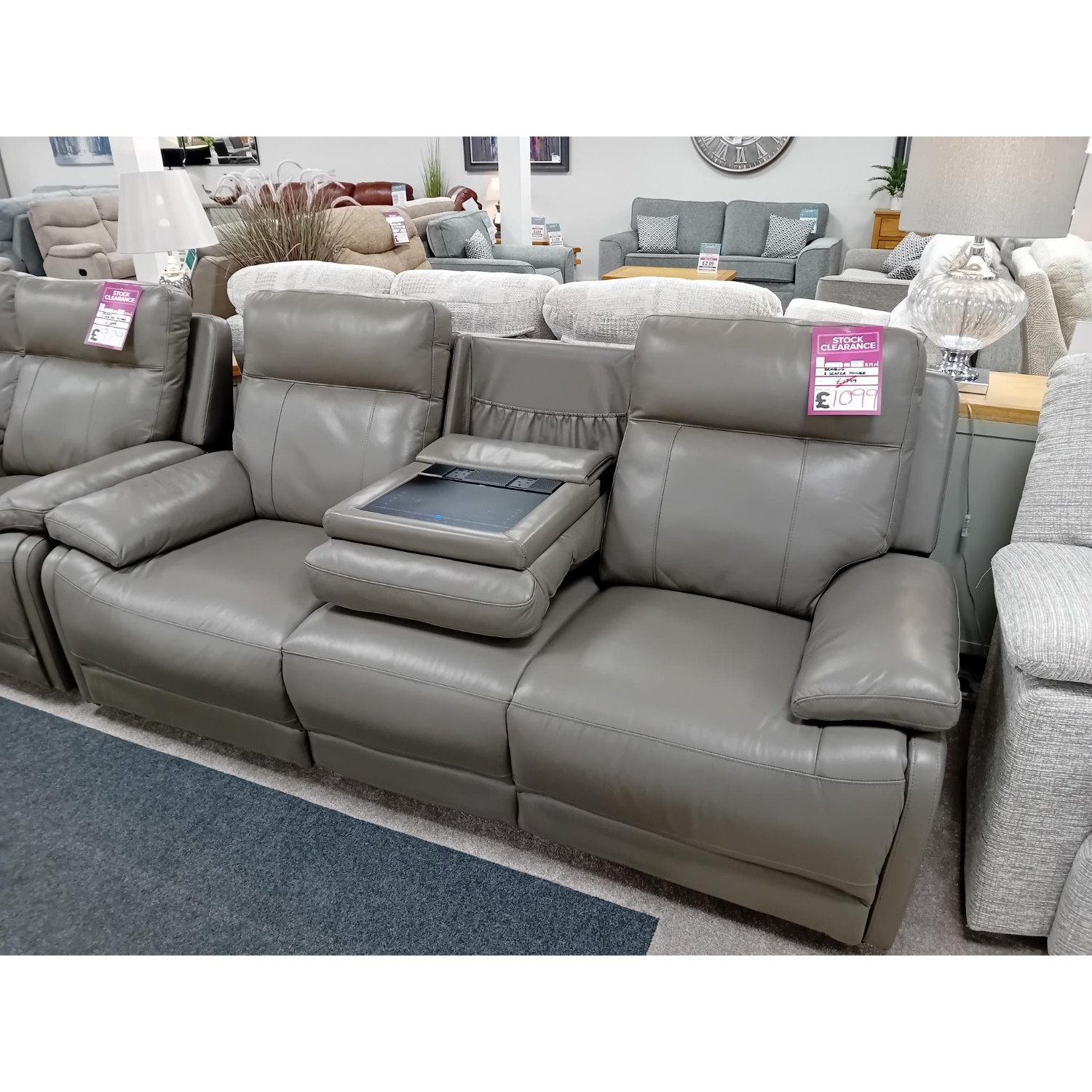 Brabus 3 Seater Power Recliner Sofa - Furniture World