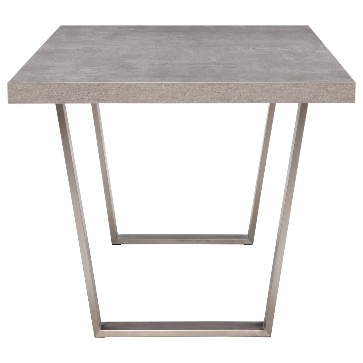 Jordan (Halmstad) Stone Effect Industrial 200cm Dining Table ...