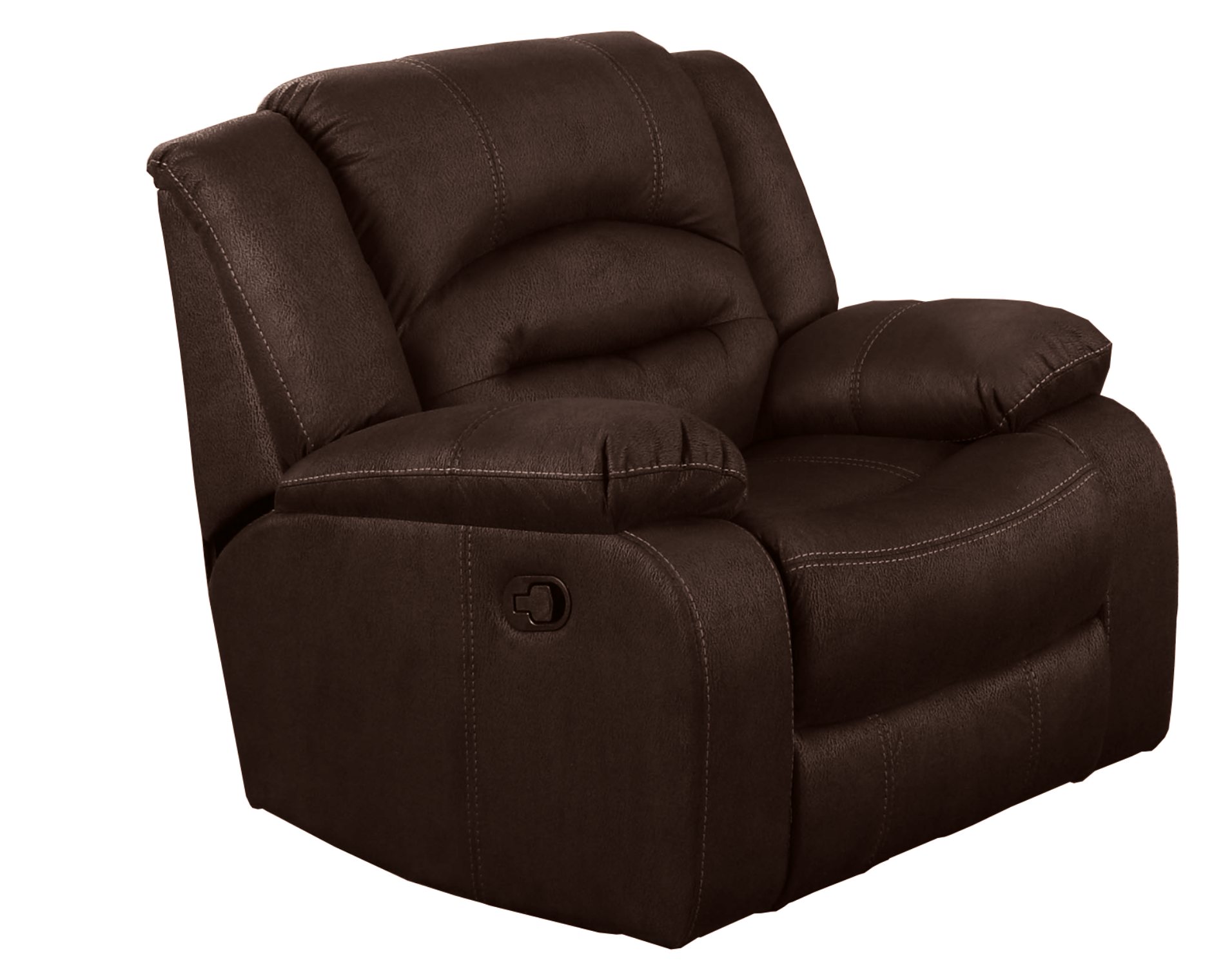 Brown Recliner Chair With Couch Living Room