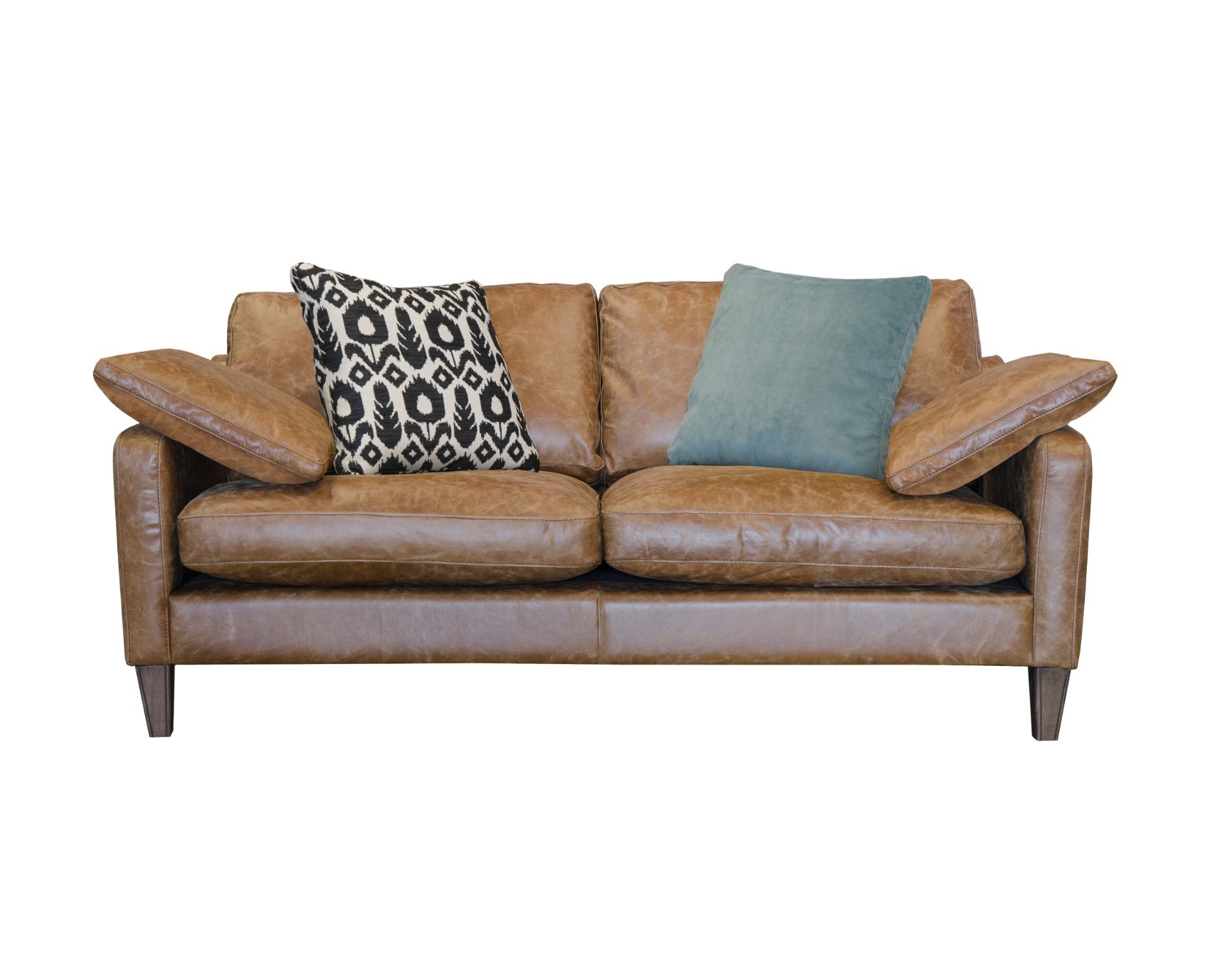 alexander & james hoxton leather midi sofa