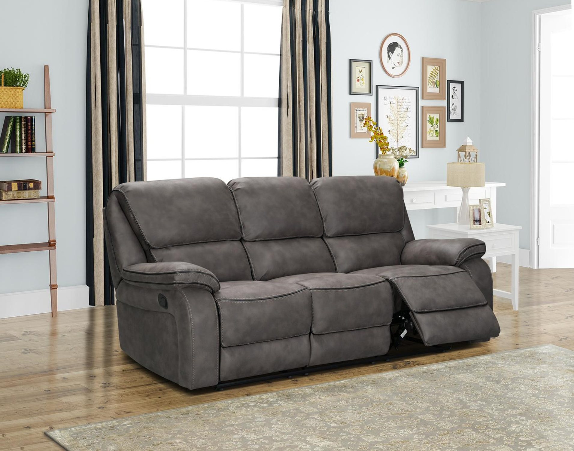 Monaco 3 & 2 Seater Manual Recliner Sofa Package Deal - Furniture World