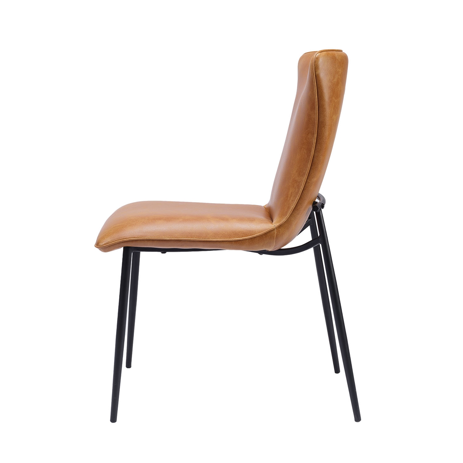 Ella Tan Leather Occassional Dining Chair Furniture World