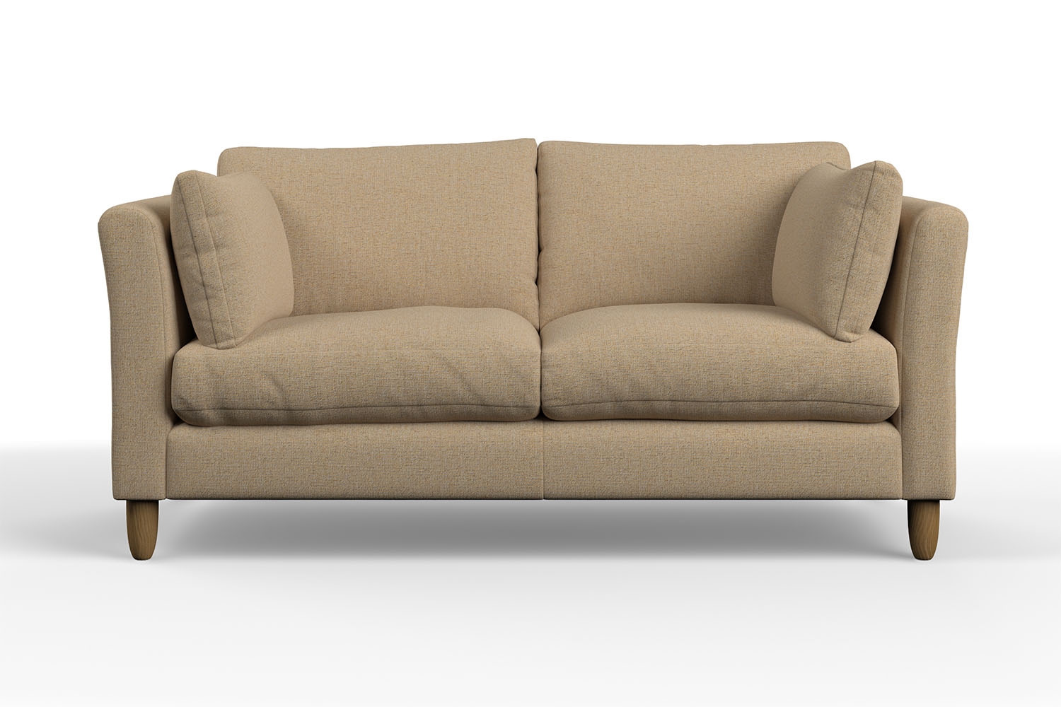 Freda (freja) Medium Sofa - In Beige Fabric - Furniture World