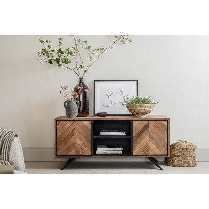 Camden Reclaimed Teak Wood TV Unit Camden Reclaimed Teak Wood TV Unit