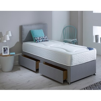 Dura Beds Octave Divan Bed with York Headboard Dura Beds Octave Divan Bed with York Headboard