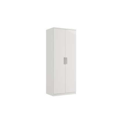 Milly High-Gloss Double Tall Wardrobe Milly High-Gloss Double Tall Wardrobe