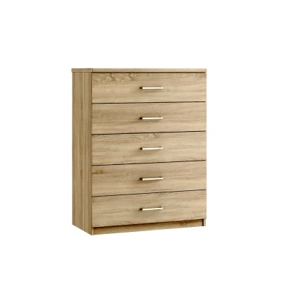 Malena 5 Drawer Chest of Drawers Malena 5 Drawer Chest of Drawers