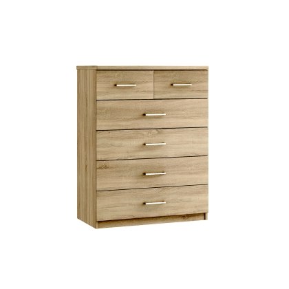 Malena 4 + 2 Drawer Chest of Drawers Malena 4 + 2 Drawer Chest of Drawers