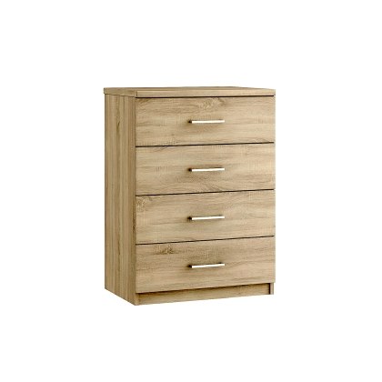 Malena 4 Drawer Midi Chest of Drawers Malena 4 Drawer Midi Chest of Drawers