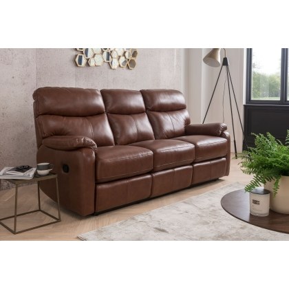 Monet Leather 3 Seater Sofa Monet Leather 3 Seater Sofa