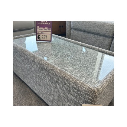 Ex-Display Redruth - G Plan Glass Coffee Table | Remco Light Grey Ex-Display Redruth - G Plan Glass Coffee Table | Remco Light Grey