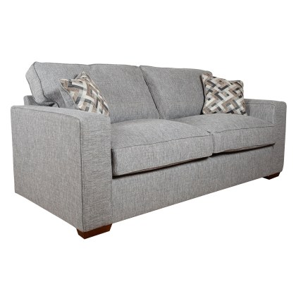 Cairo Fabric Standard Back 3 Seater Sofa Cairo Fabric Standard Back 3 Seater Sofa