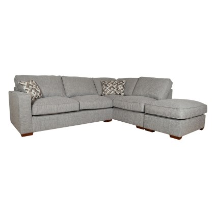 Cairo Fabric Standard Back Chaise Corner Sofa Cairo Fabric Standard Back Chaise Corner Sofa