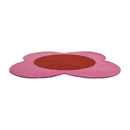Orla Kiely Flower Spot Pink/Red Rug Orla Kiely Flower Spot Pink/Red Rug