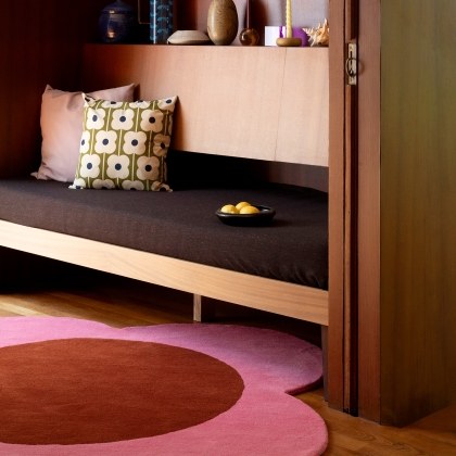 Orla Kiely Flower Spot Pink/Red Rug Orla Kiely Flower Spot Pink/Red Rug