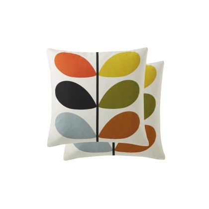 Orla Kiely Duo Stem Multi 50x50cm Feather Cushion Orla Kiely Duo Stem Multi 50x50cm Feather Cushion