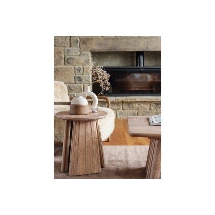 CLEARANCE - Tivoli Reclaimed Wood Lamp Table CLEARANCE - Tivoli Reclaimed Wood Lamp Table