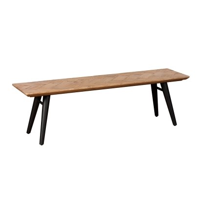 Franklin Reclaimed Wood 150cm Bench Franklin Reclaimed Wood 150cm Bench