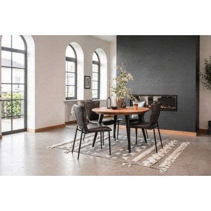 Franklin Reclaimed Wood 120cm Round Dining Table Franklin Reclaimed Wood 120cm Round Dining Table