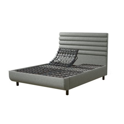 TEMPUR® Arc Adjustable Disc Bed Frame with Vectra Headboard TEMPUR® Arc Adjustable Disc Bed Frame with Vectra Headboard