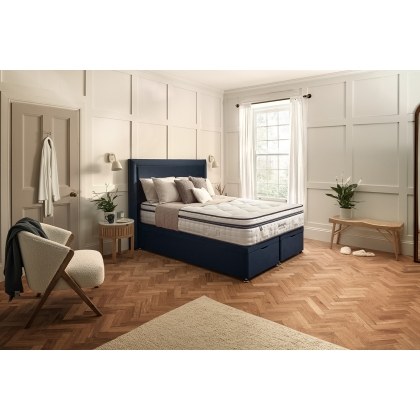 Silentnight Cartmel 3000 Boxtop Premium Wool Divan Bed Silentnight Cartmel 3000 Boxtop Premium Wool Divan Bed