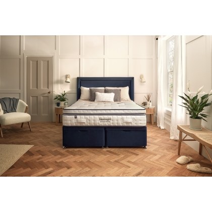 Silentnight Cartmel 3000 Boxtop Premium Wool Divan Bed Silentnight Cartmel 3000 Boxtop Premium Wool Divan Bed