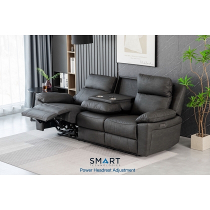 Series 5 Hunter Smart 3 Seater Power Recliner Sofa