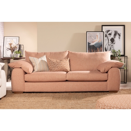 Billy Upholstered 4 Seater Grand Sofa