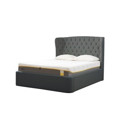 TEMPUR® Holcot Ottoman Bed Base in Shetland Slate TEMPUR® Holcot Ottoman Bed Base in Shetland Slate
