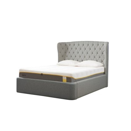 TEMPUR® Holcot Ottoman Bed Base in Shetland Mercury TEMPUR® Holcot Ottoman Bed Base in Shetland Mercury