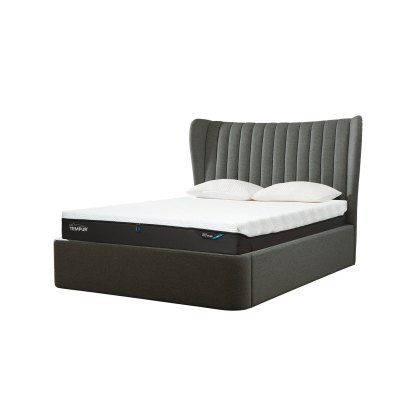 TEMPUR® Horton Ottoman Bed Base in Shetland Slate TEMPUR® Horton Ottoman Bed Base in Shetland Slate
