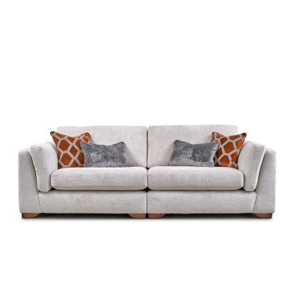 Milton Upholstered 4 Seater Split Sofa