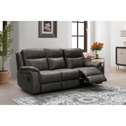 Series 4 - Ultimate Smart 3 Seater Power Recliner Sofa with Drop Down Table