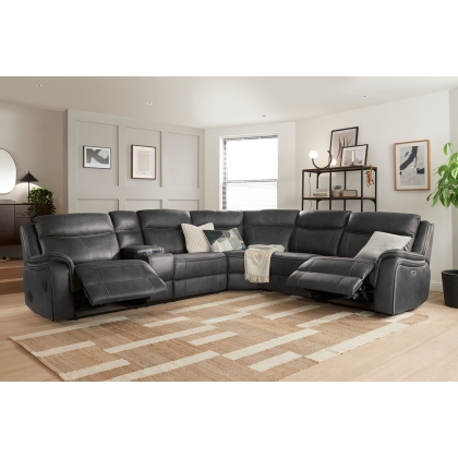 Series 4 - Ultimate Smart Tech Large 5 Seater L Shape Corner Sofa