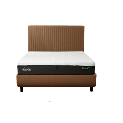 TEMPUR® Arc Disc Bed Ottoman Bed Frame with Vertical Headboard