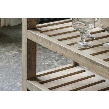 Gallery Direct Vancouver Rustic Pine Large Kitchen Island with Marble Top Gallery Direct Vancouver Rustic Pine Large Kitchen Island with Marble Top