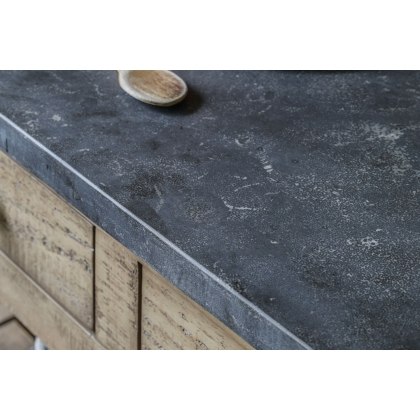 Gallery Direct Vancouver Rustic Pine Small Kitchen Island with Marble Top Gallery Direct Vancouver Rustic Pine Small Kitchen Island with Marble Top