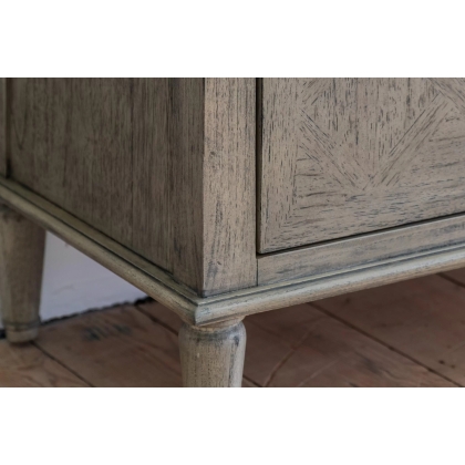 Gallery Direct Mustique French Colonial 7 Drawer Chest of Drawers