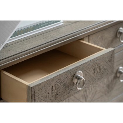 Gallery Direct Mustique French Colonial 5 Drawer Chest of Drawers Gallery Direct Mustique French Colonial 5 Drawer Chest of Drawers