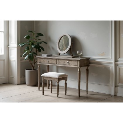 Gallery Direct Rustique French Colonial Dressing Table Gallery Direct Rustique French Colonial Dressing Table