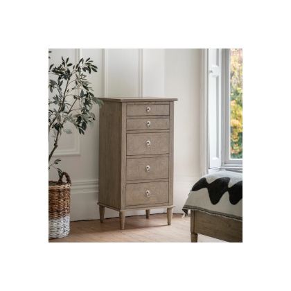 Gallery Direct Mustique French Colonial 5 Drawer Lingerie Chest of Drawers