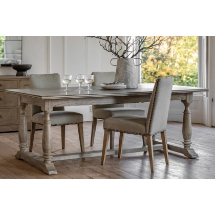 Gallery Direct Mustique French Colonial Extending Dining Table