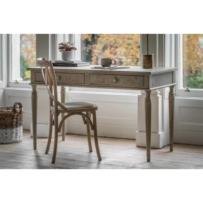 Gallery Direct Mustique French Colonial 2 Drawer Desk