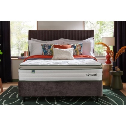 Silentnight Eco Comfort Airmesh™ 2000 Pillowtop Premium Divan Bed Silentnight Eco Comfort Airmesh™ 2000 Pillowtop Premium Divan Bed