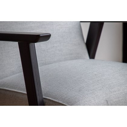 Gallery Direct Neyland Mottled Stone Fabric Armchair Gallery Direct Neyland Mottled Stone Fabric Armchair