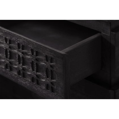 Gallery Direct Boho Boutique 2 Drawer Bedside Table Gallery Direct Boho Boutique 2 Drawer Bedside Table